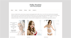 Desktop Screenshot of dallasboudoir.com