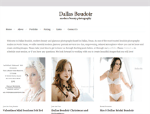 Tablet Screenshot of dallasboudoir.com